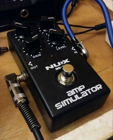 педаль примочка distortion Nux as-4 Amp simulator обмен