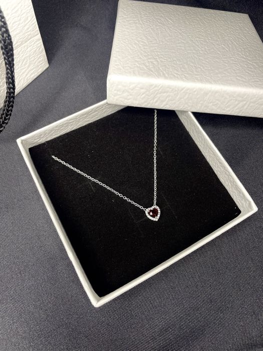 ЗНИЖКА Ожирелье Pandora стиль | Червоне серце | Подвеска пандора