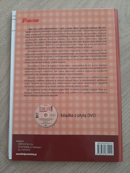Książka Baw się z nami rękawiczkami Bożena Forma