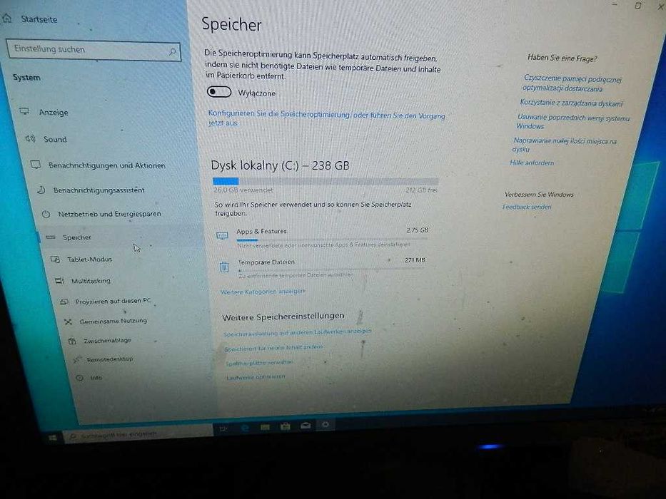HP Prodesk 600 G3 mini Core i5-7500 pamięć 8GB DDR4 256GB SSD