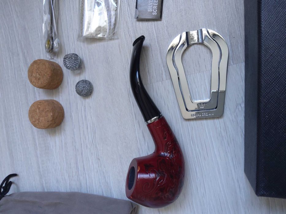 Joyoldelf Drewniana fajka do palenia tytoniu