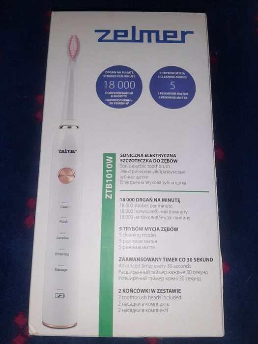 Продам электрическую зубную щётку ZELMER