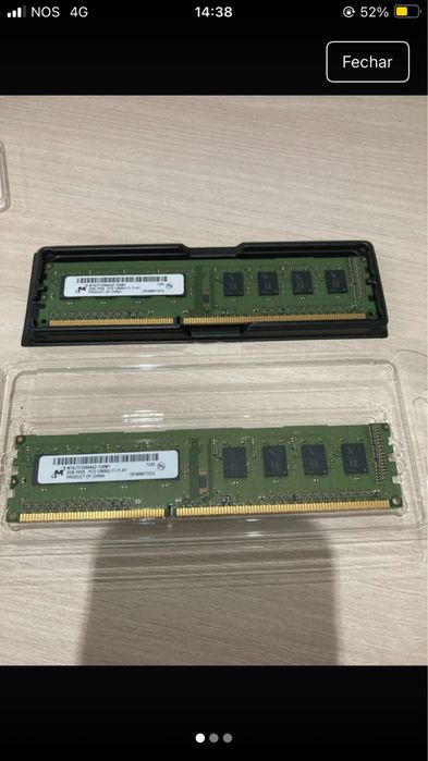 Memorias ram ddr3 1*4gb 2*2gb