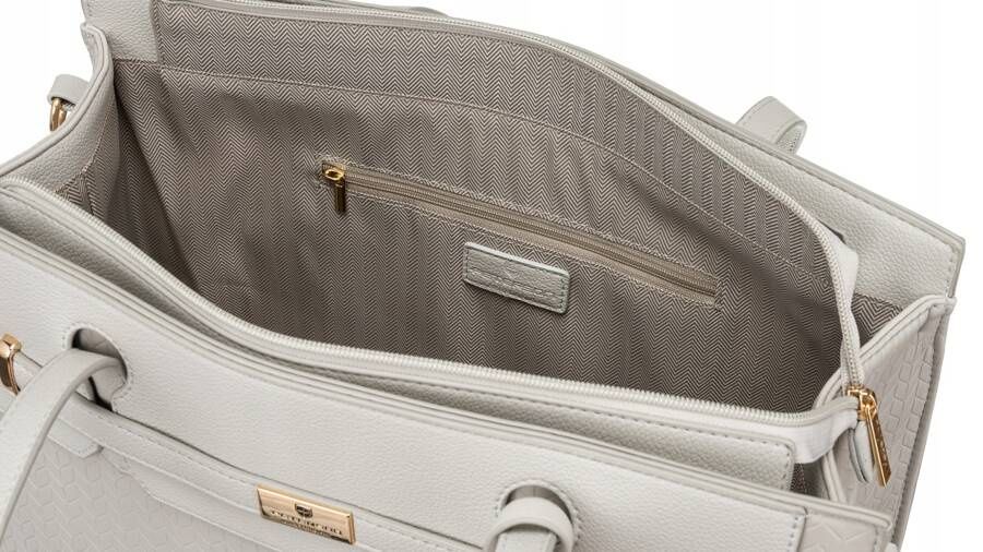 stylowa torebka damska z odpinanym paskiem - peterson