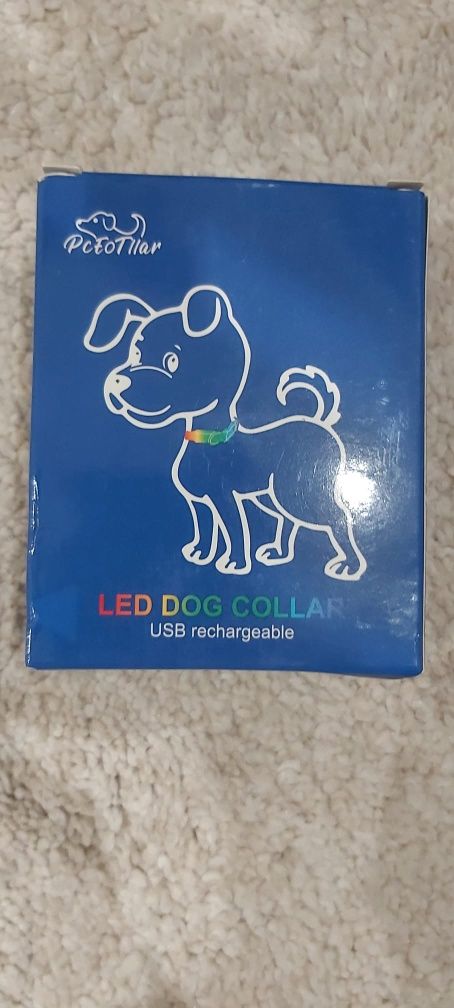 PcEoTllar - Coleira led para cão