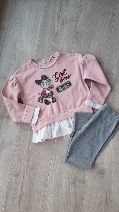 Mayoral zestaw 110 cm cudny bluza plus legginsy