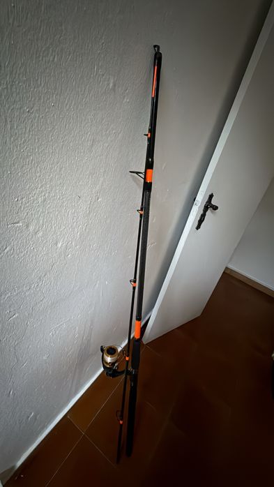 Vara de pesca.