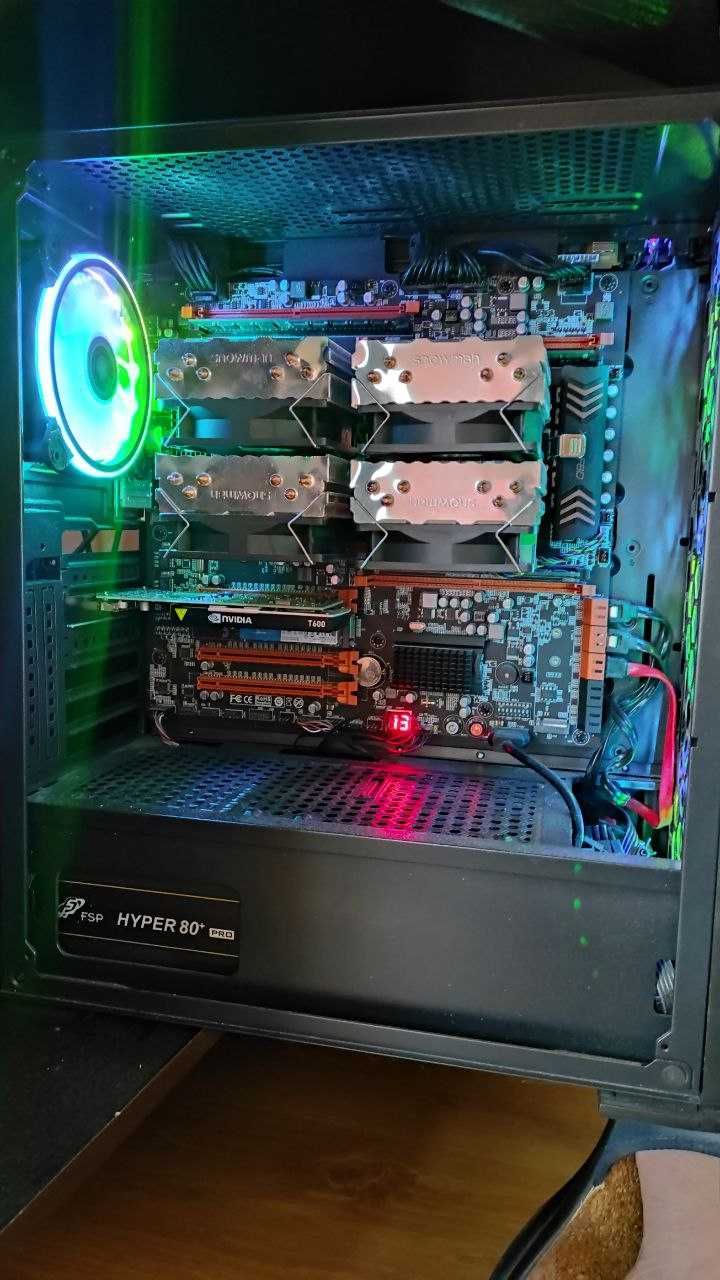 Двопроцессорний ПК, 2 х Intel Xeon E5 2678, NVIDIA T600 4 GB, SSD m.2