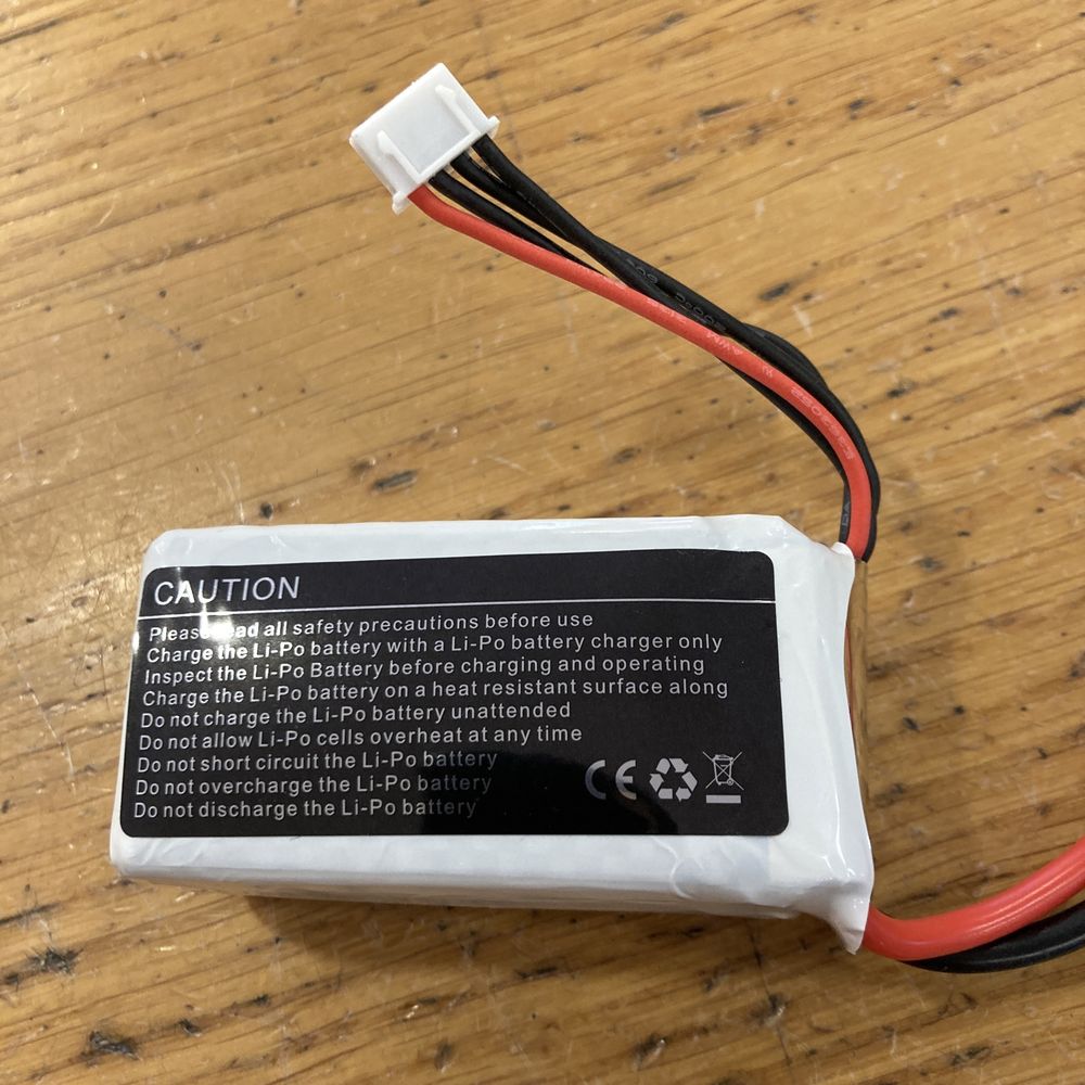 Bateria 45C 1500mAh p/ RC carro avião barco drone - Novo