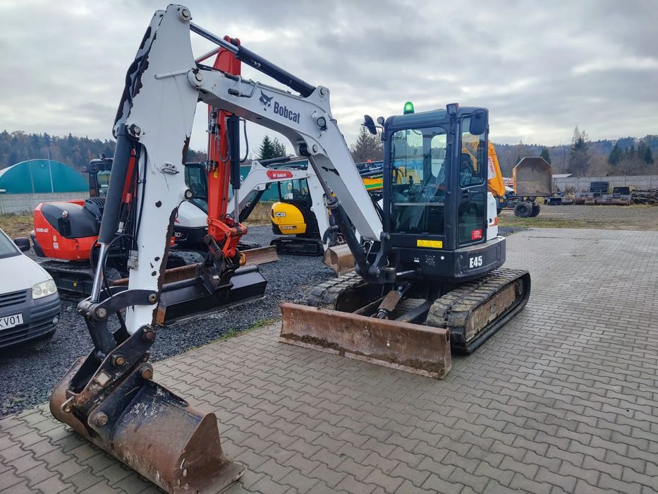 Bobcat Minikoparka gąsienicowa Bobcat E45 2019r JCB CAT KUBOTA