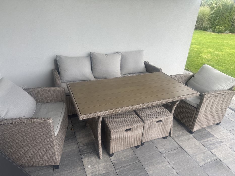 Zestaw mebli ogrodowych tarasowych