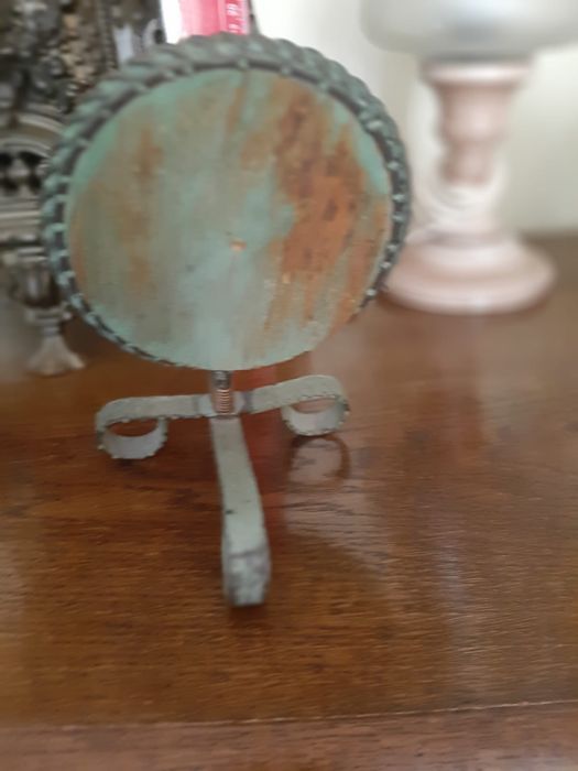 Lustro stare przedwojenne antyk mosiądz