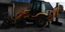 Usługi koparki-ładowarka jcb 3cx