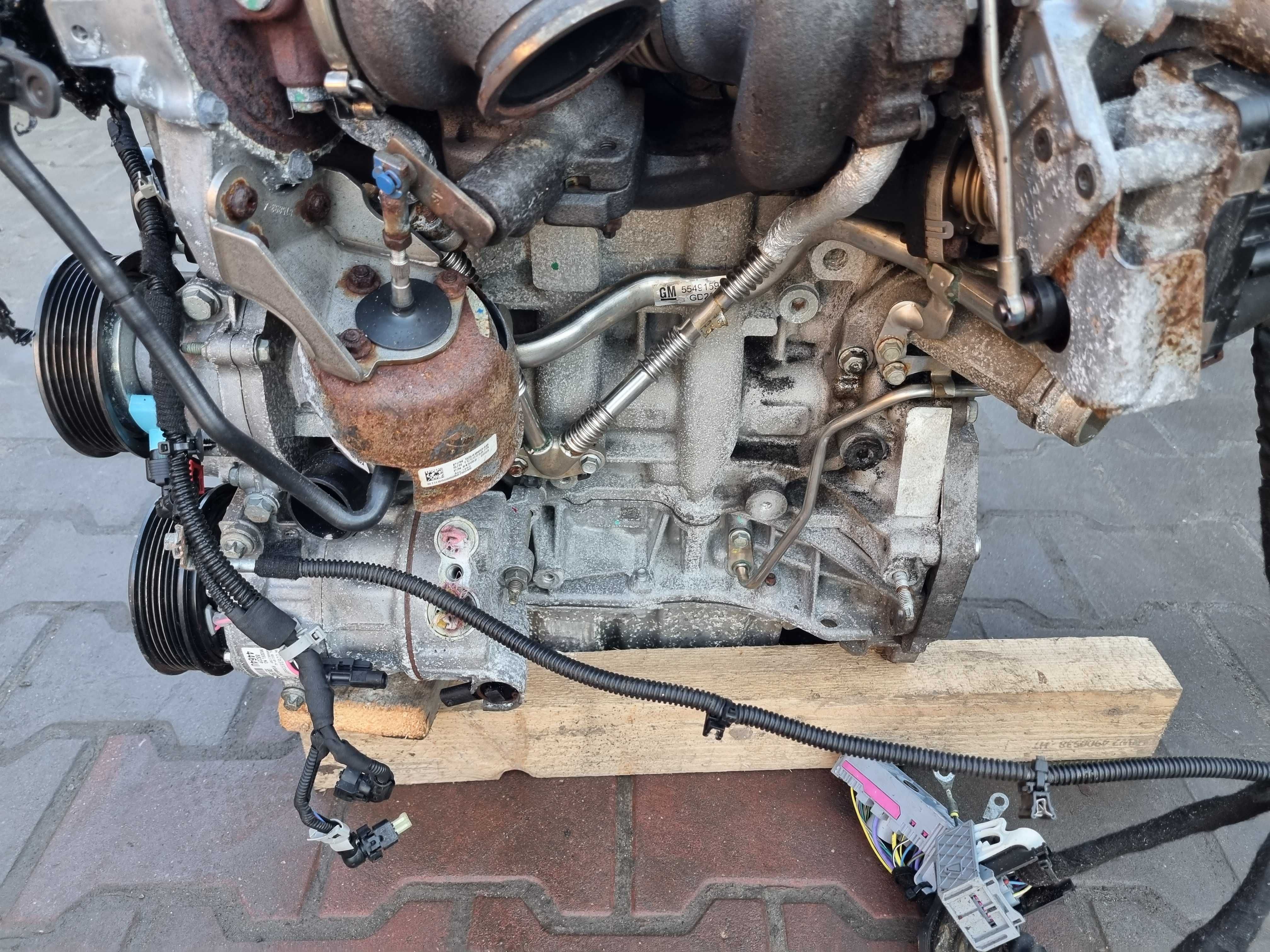 Opel Astra K Silnik 1.6CDTI LVK BiTurbo 65000KM Przebiegu B16DTR