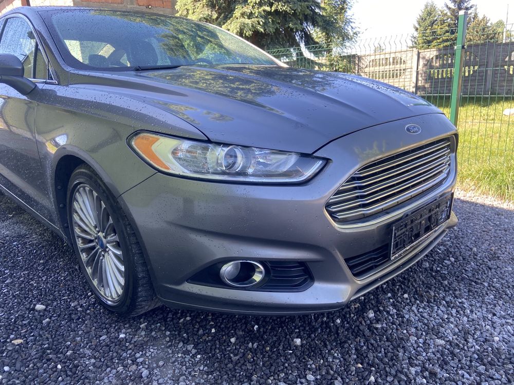 Kompletny przód Ford Mondeo Fusion UJ Sterling Gray Zderzak Maska