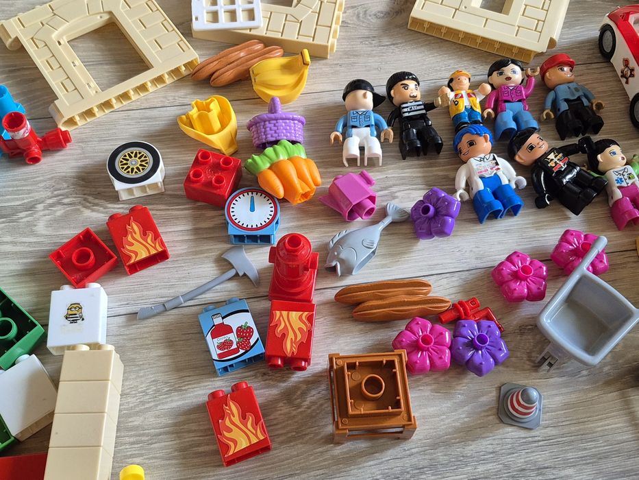 Конструктор JDLT 3 набори крупний, аналог Lego Duplo