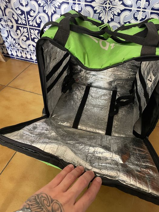 Mala uber eats usada