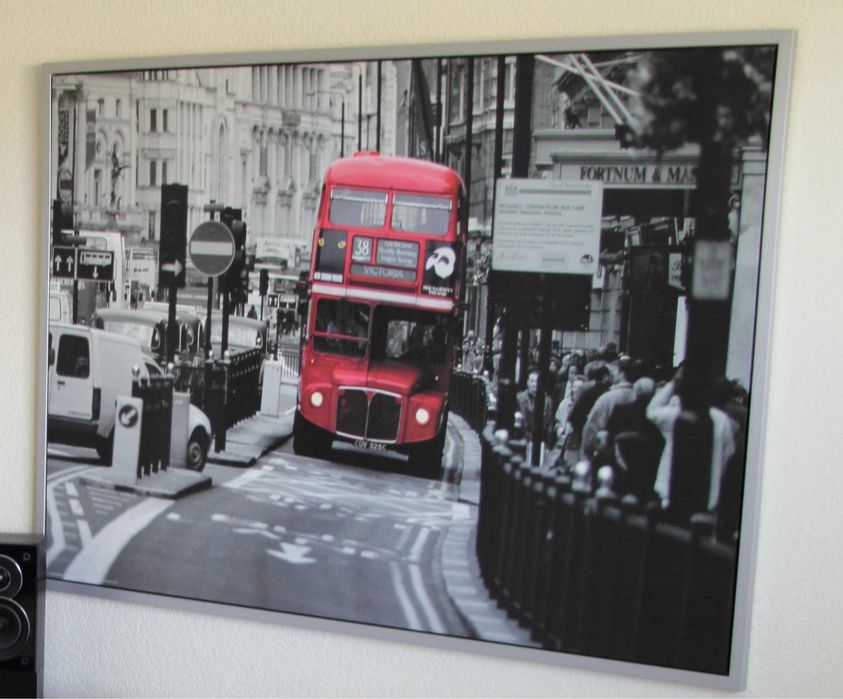 Obraz IKEA Vilshult Londyn autobus 140x100 cm