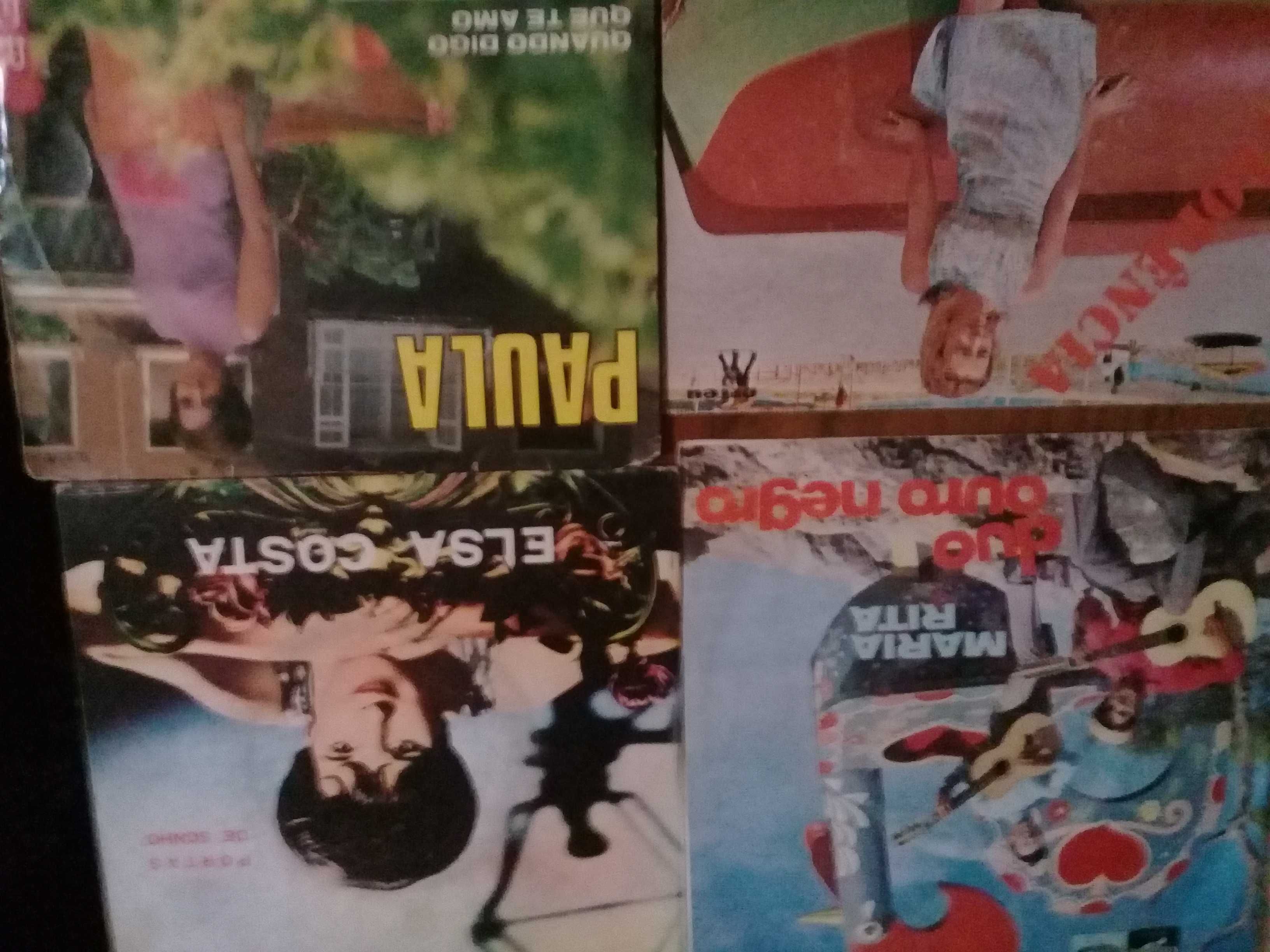 Música portuguesa variada.singles,CD, lp