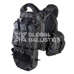 Плитоноска Warmor Gen.3 Max чорна в максимальній комплектації