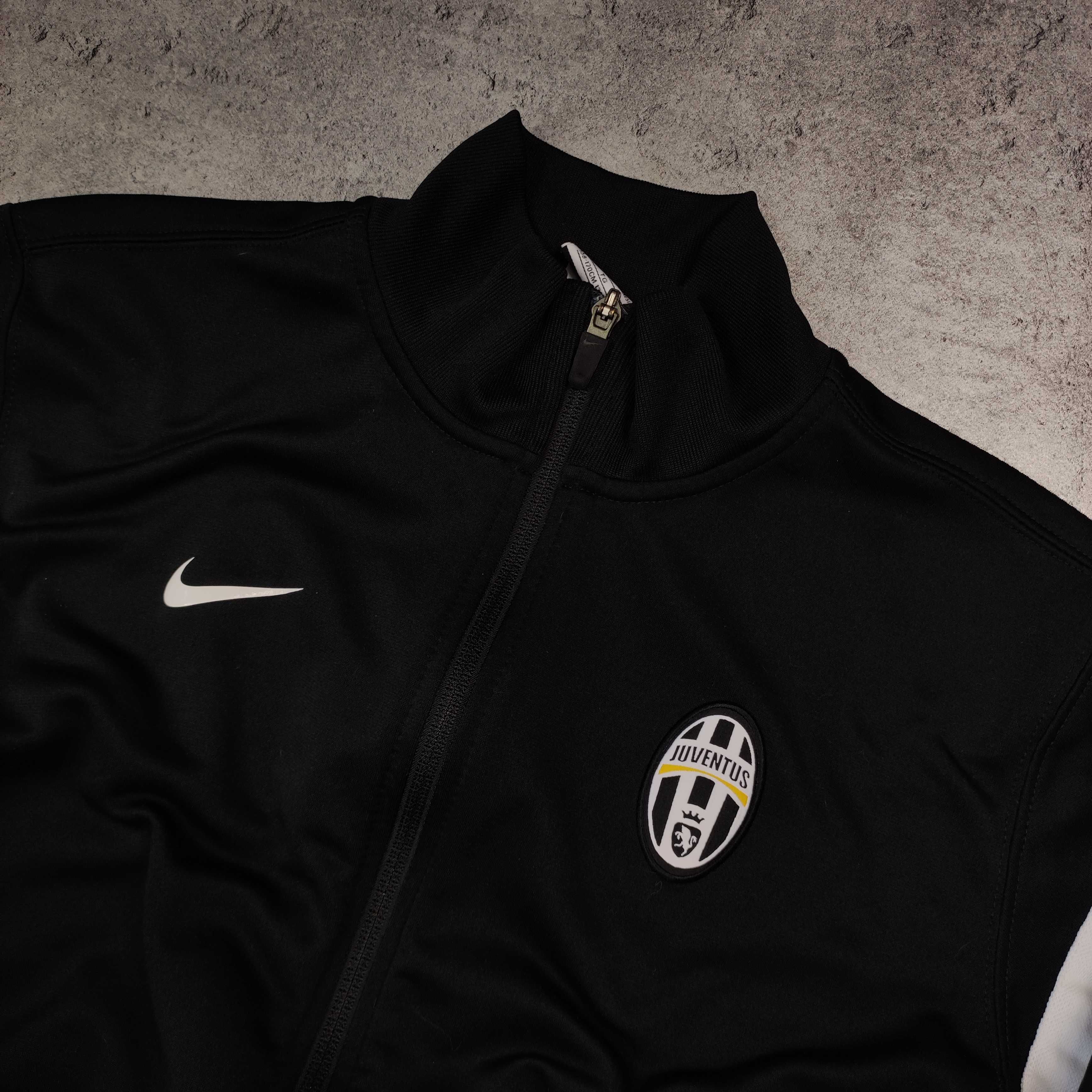 MĘSKA Bluza Sportowa Piłka Nożna Nike Rozpinana Juventus Turyn Haft