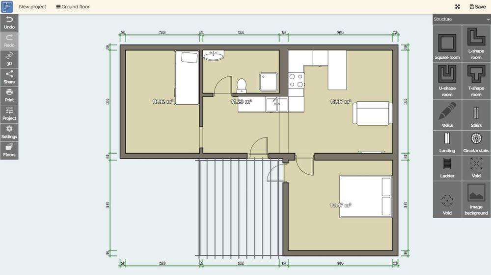 Moradia T2 remodelação