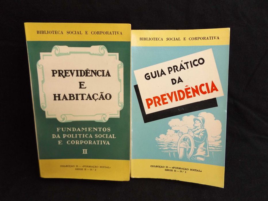 ESTADO NOVO – Previdência e Corporativismo – 4 Obras – 1961/63