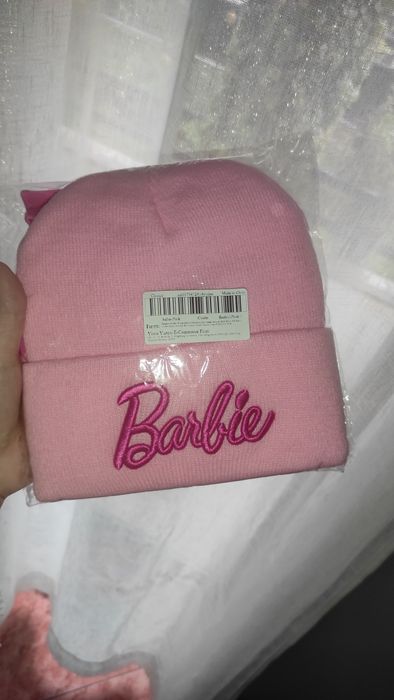 Gorro barbie NOVO bordado