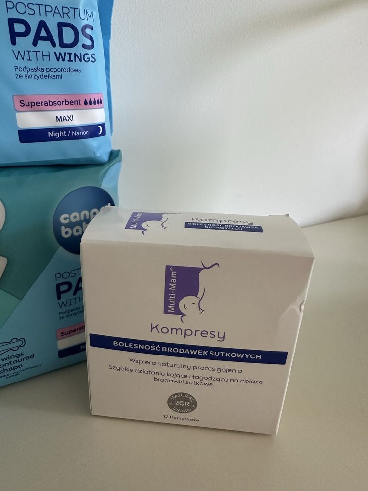 Zestaw poporodowy: Canpol i Apteo + Gratis Medela