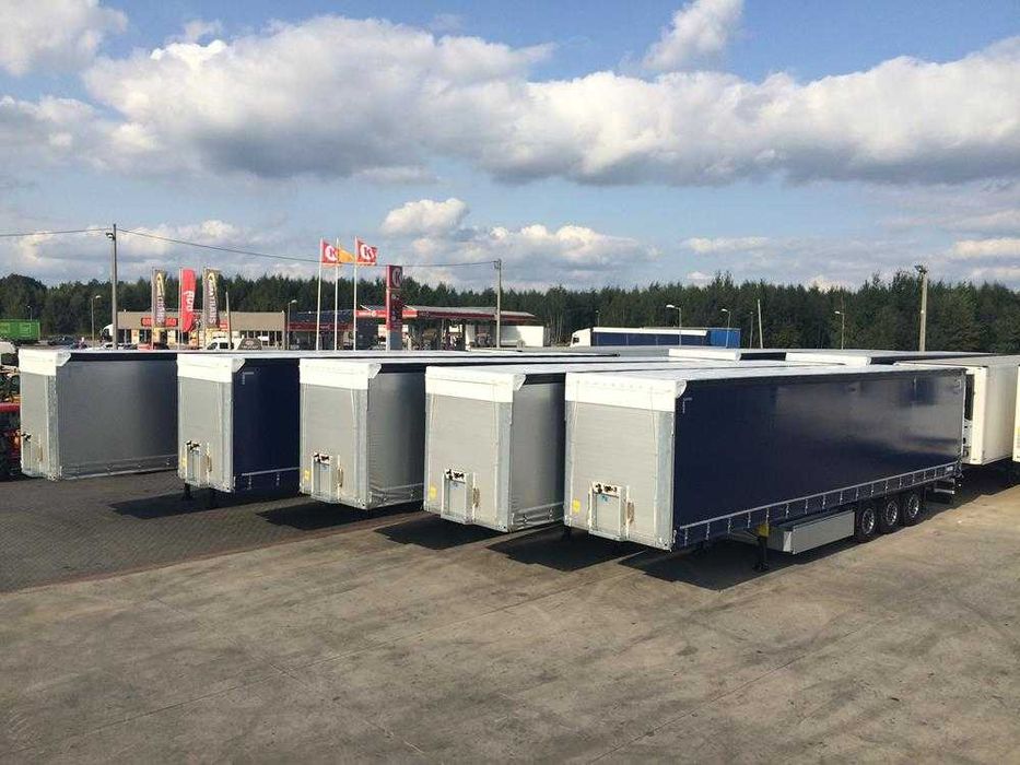 Wynajem naczep firanek nowe i używane