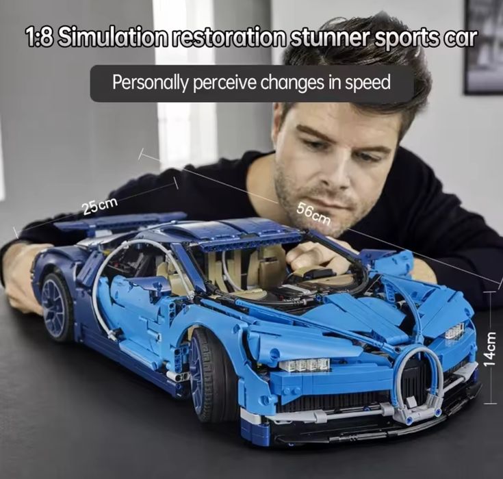 3+1 Конструктор Bugatti 3599 деталей Lego