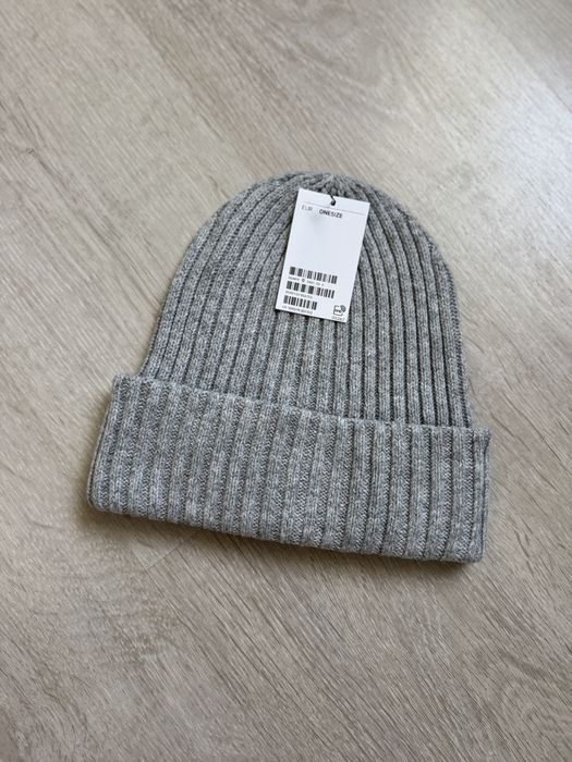 Шапка жіноча сіра H&M нова