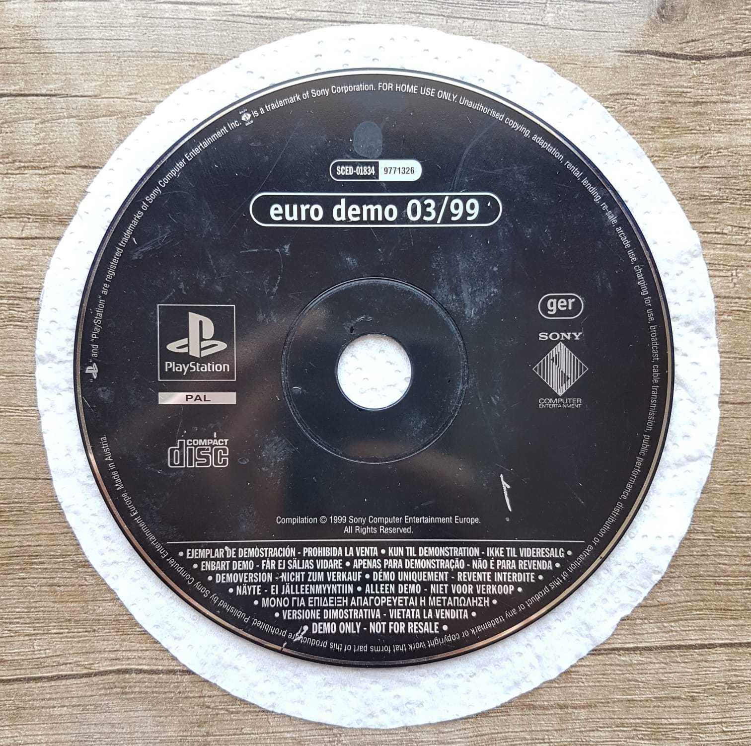 Płyta Dem 03/99 PSX Playstation
