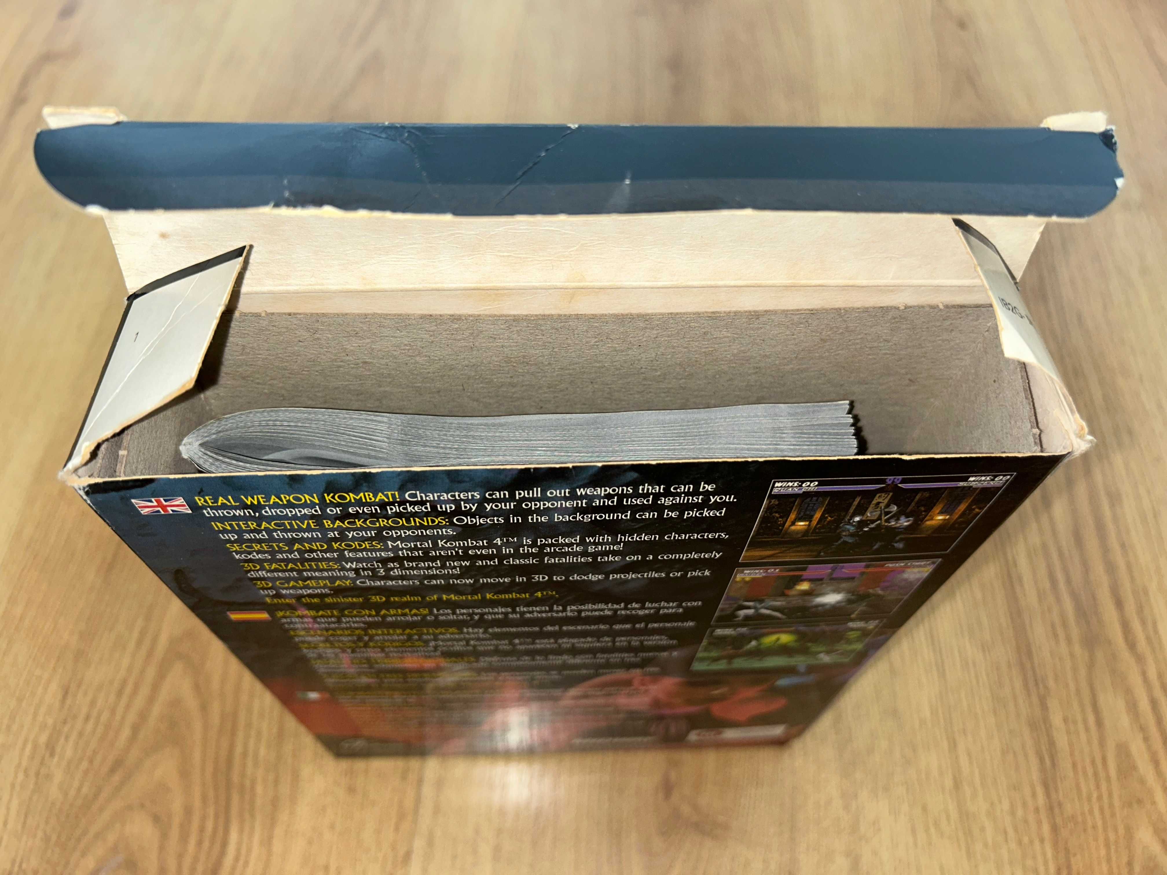 Mortal Kombat 4 IV Big Box