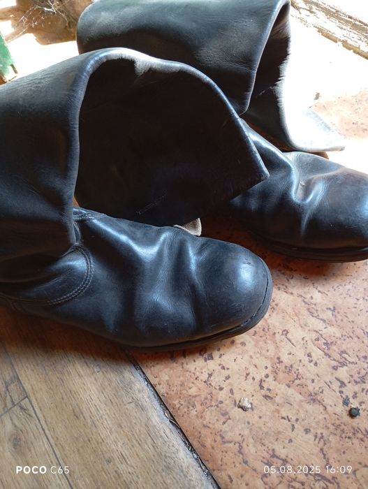 Чоботи хромові совдепівські