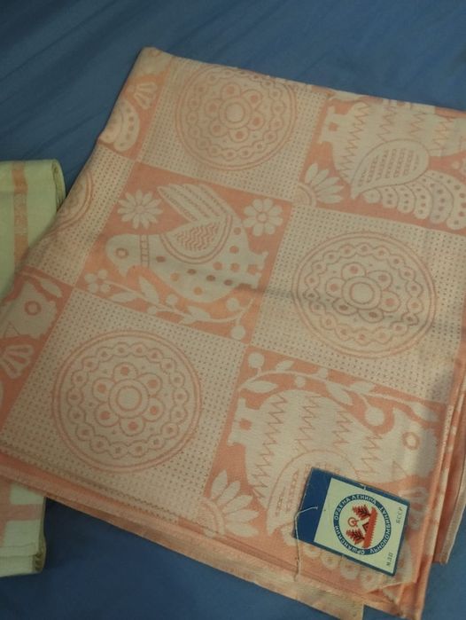 Скатерть льняная СССР