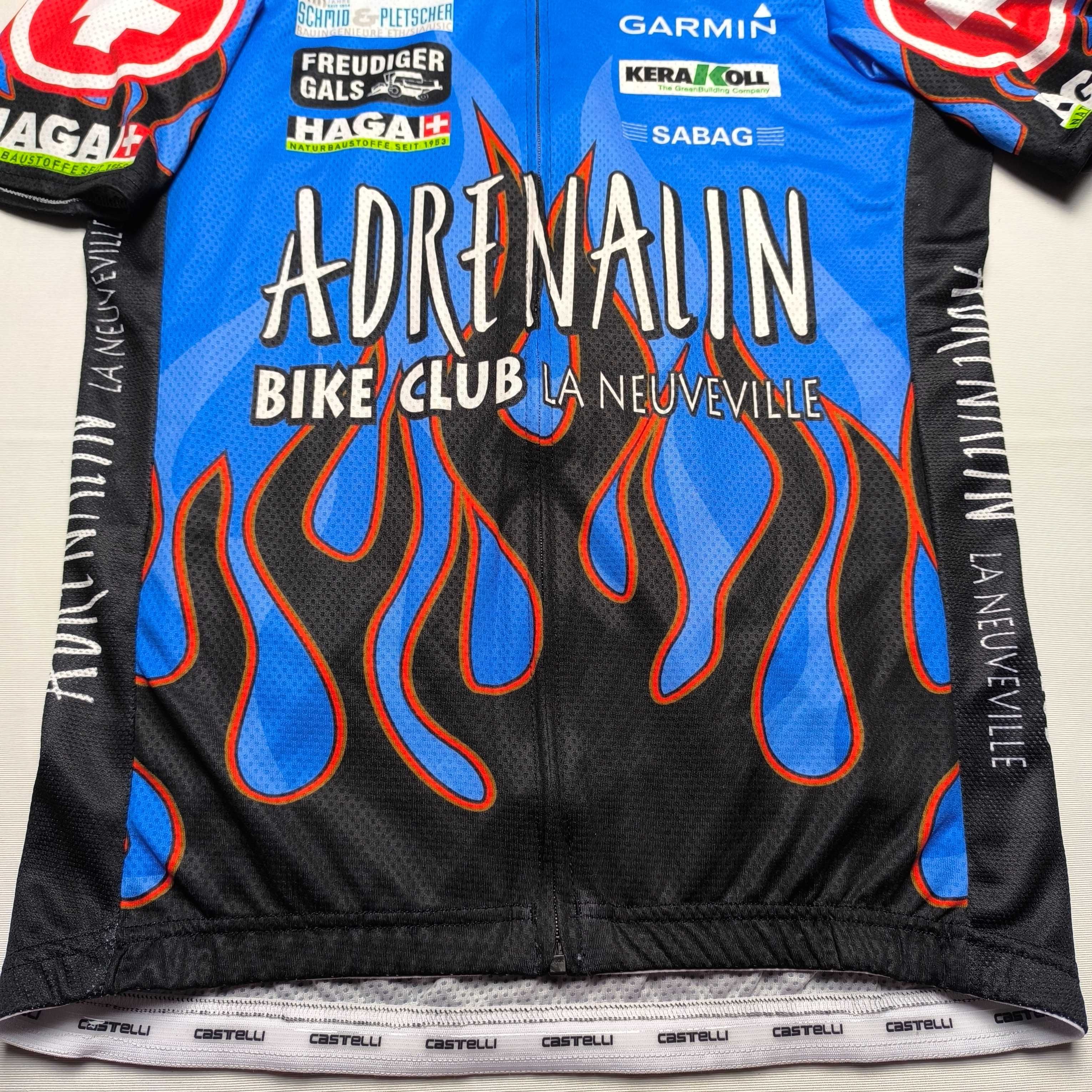 Castelli Garmin велоджерсі велофутболка