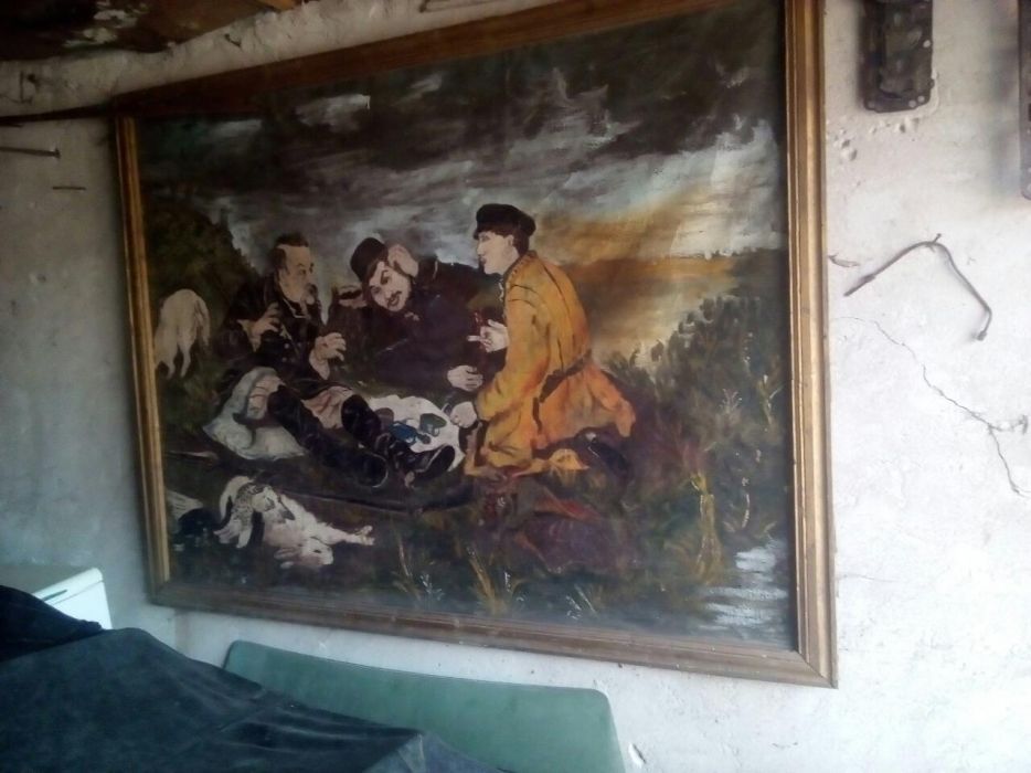 Картина большого размера неизвестного художника