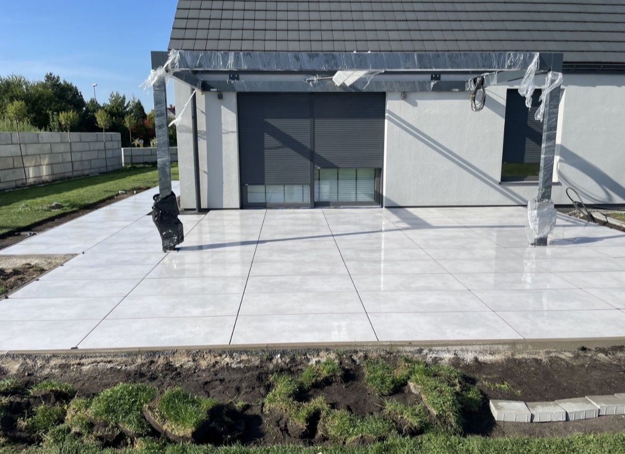 Układanie kostki brukowej