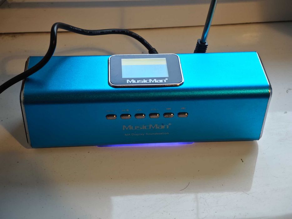 Przenośny głośnik stereo Bluetooth/DAB MusicMan