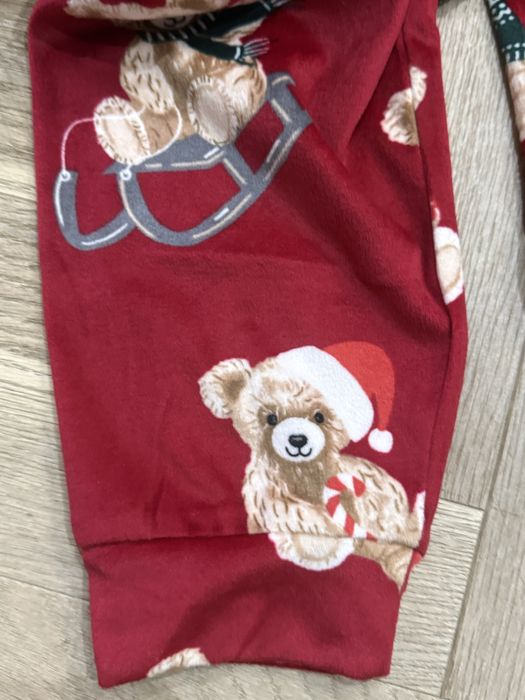 Pizamka z motywem misia ala Ralph Lauren