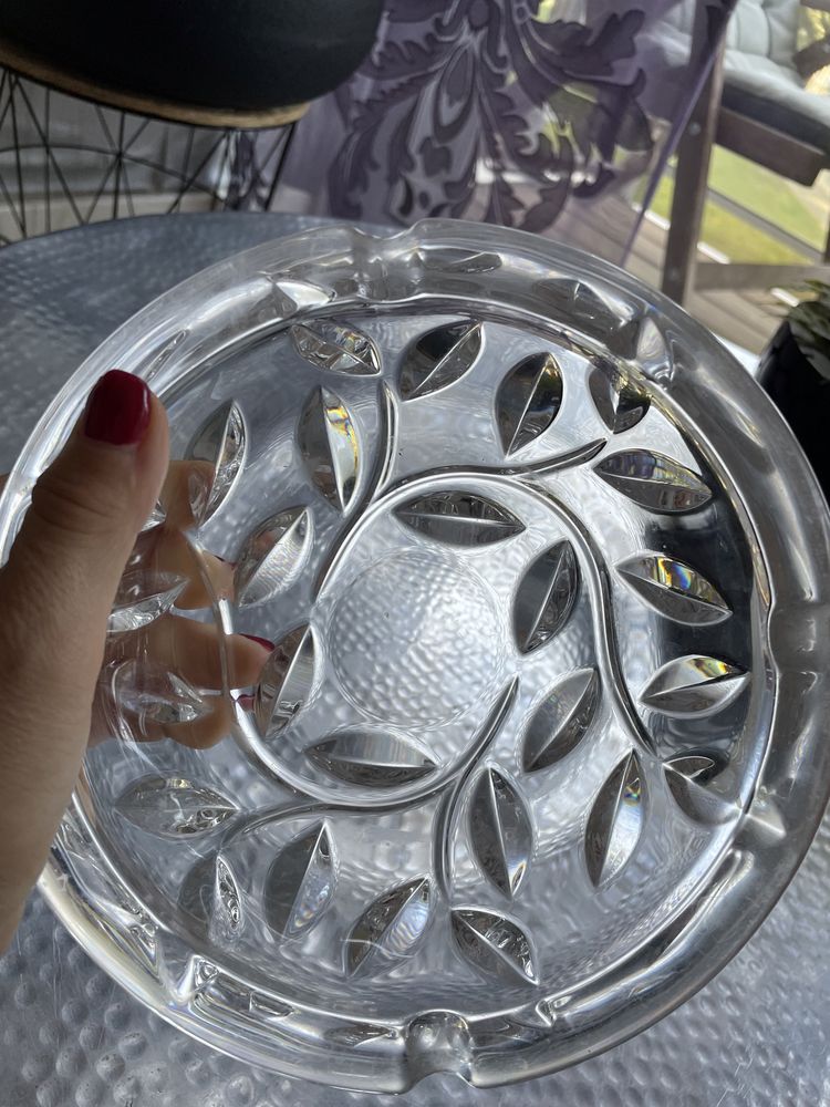 Cinzeiro em Cristal com mais de 1kg