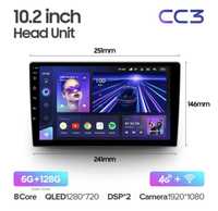 Універсальна штатна магнітола Teyes CC3 6+128Gb 10″