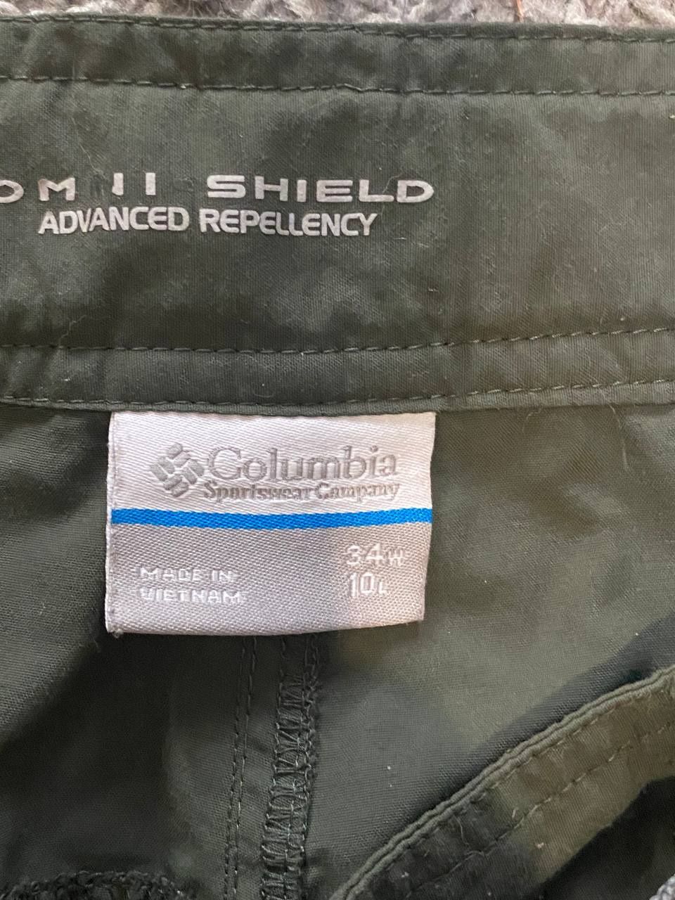 Шорти Columbia зелені The North Face