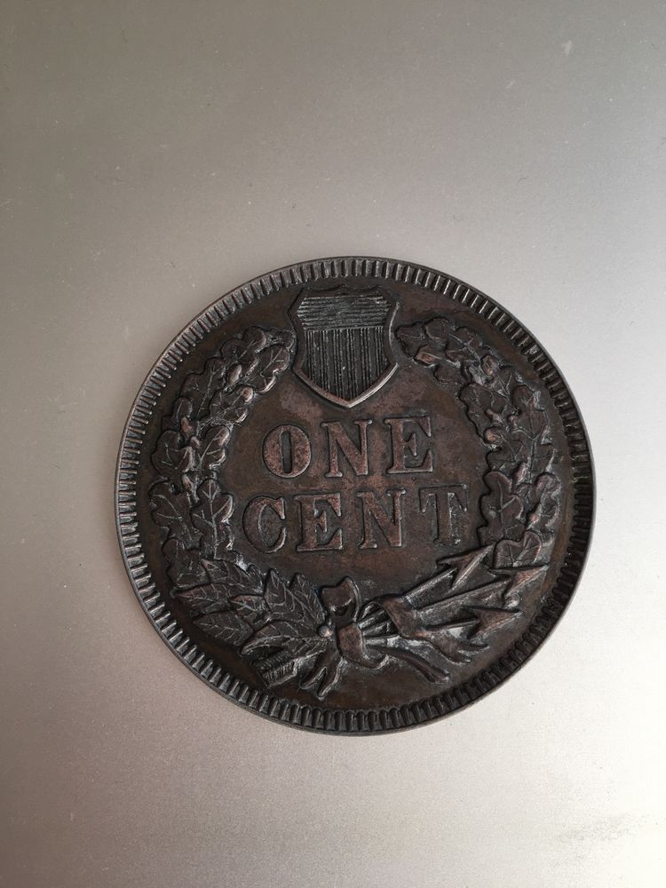 Jeden cent „Indianin” z 1877 replika duża