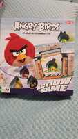 Gra Angry Birds planszowa i gumowe, drewniane elementy
