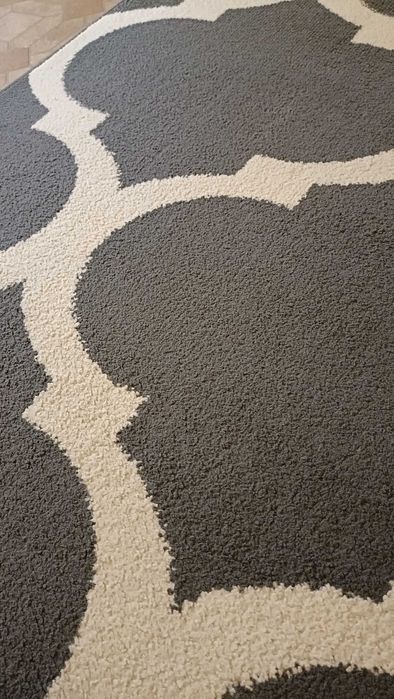 Dywan marokańska koniczyna antracyt bdb