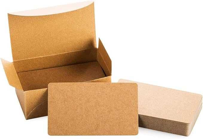 Zestaw 100 pustych kart papierowych, papier DIY do szkoły, domu, biura