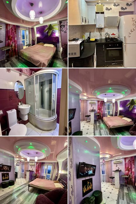 Квартира подобово погодинно!!!В центрі міста!!!