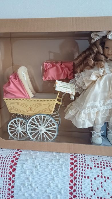 Wózek retro wraz z lalką  Märklin